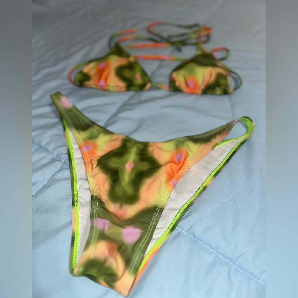 Vibrant Tie-Dye Bikini Set